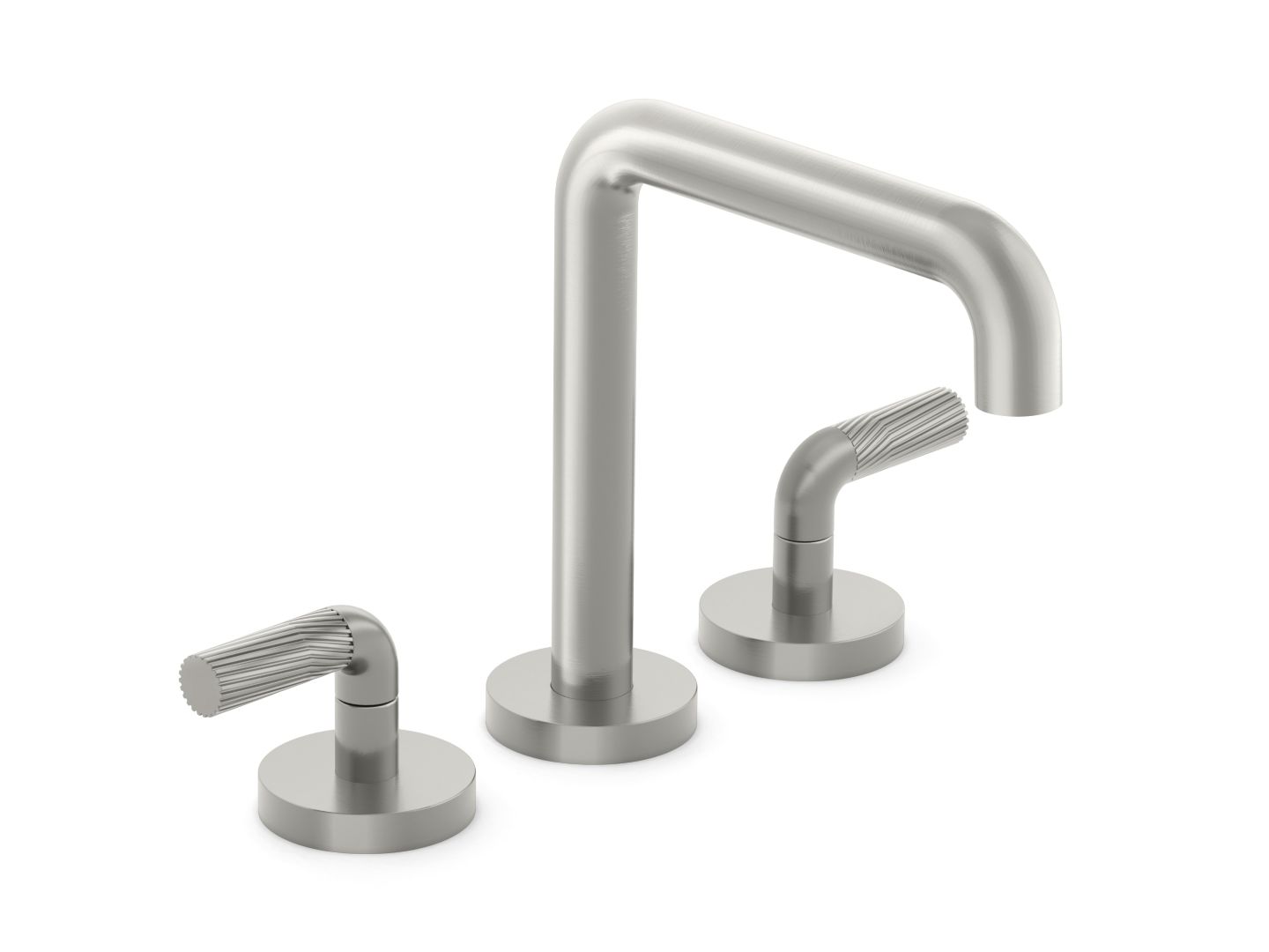 One Deck-Mount Bath Faucet, Armory handles