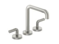 Deck-mount bath faucet, Armory handles 0