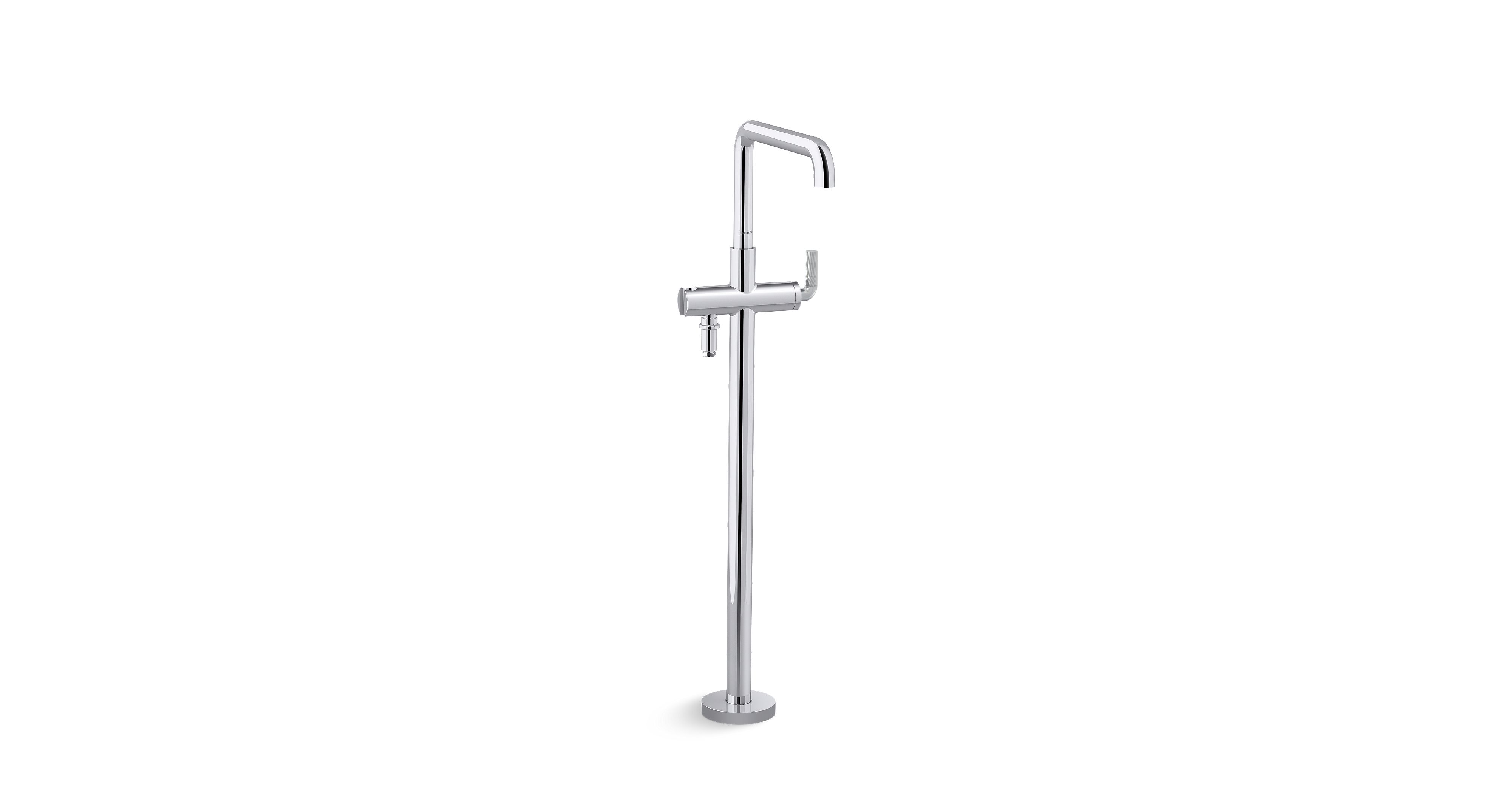 One™ — One Freestanding Bath Faucet, Armory Handle, Less Handshower #3