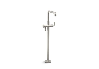 One Freestanding Bath Faucet, Armory Handle, Less Handshower