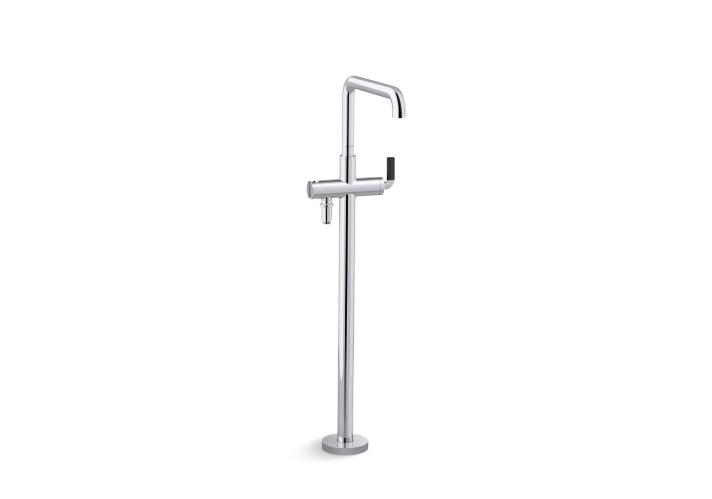 One Freestanding Bath Faucet, Armory Handle, Less Handshower