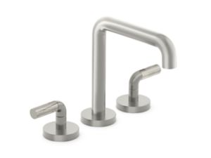 Deck-Mount Bath Faucet, Armory handles