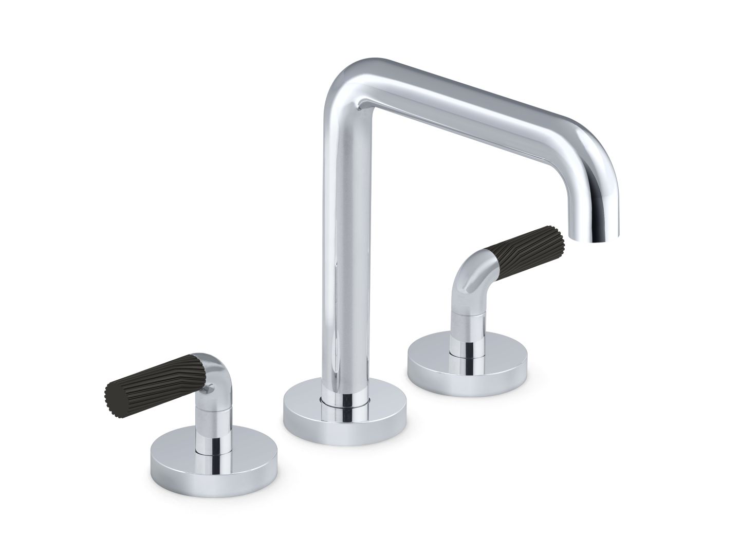 One™ Deck-mount bath faucet, Armory handles