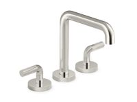 Deck-mount bath faucet, Armory handles 0