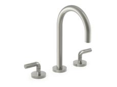 One™ Sink faucet, gooseneck spout, Armory decorative handles