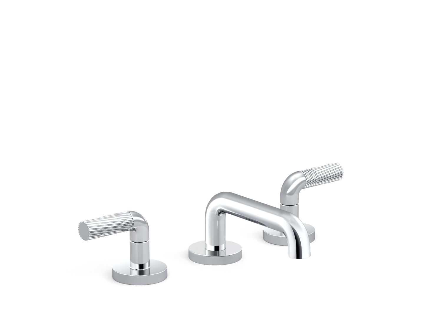 One Sink Faucet, Low Spout, Armory Decorative Handles