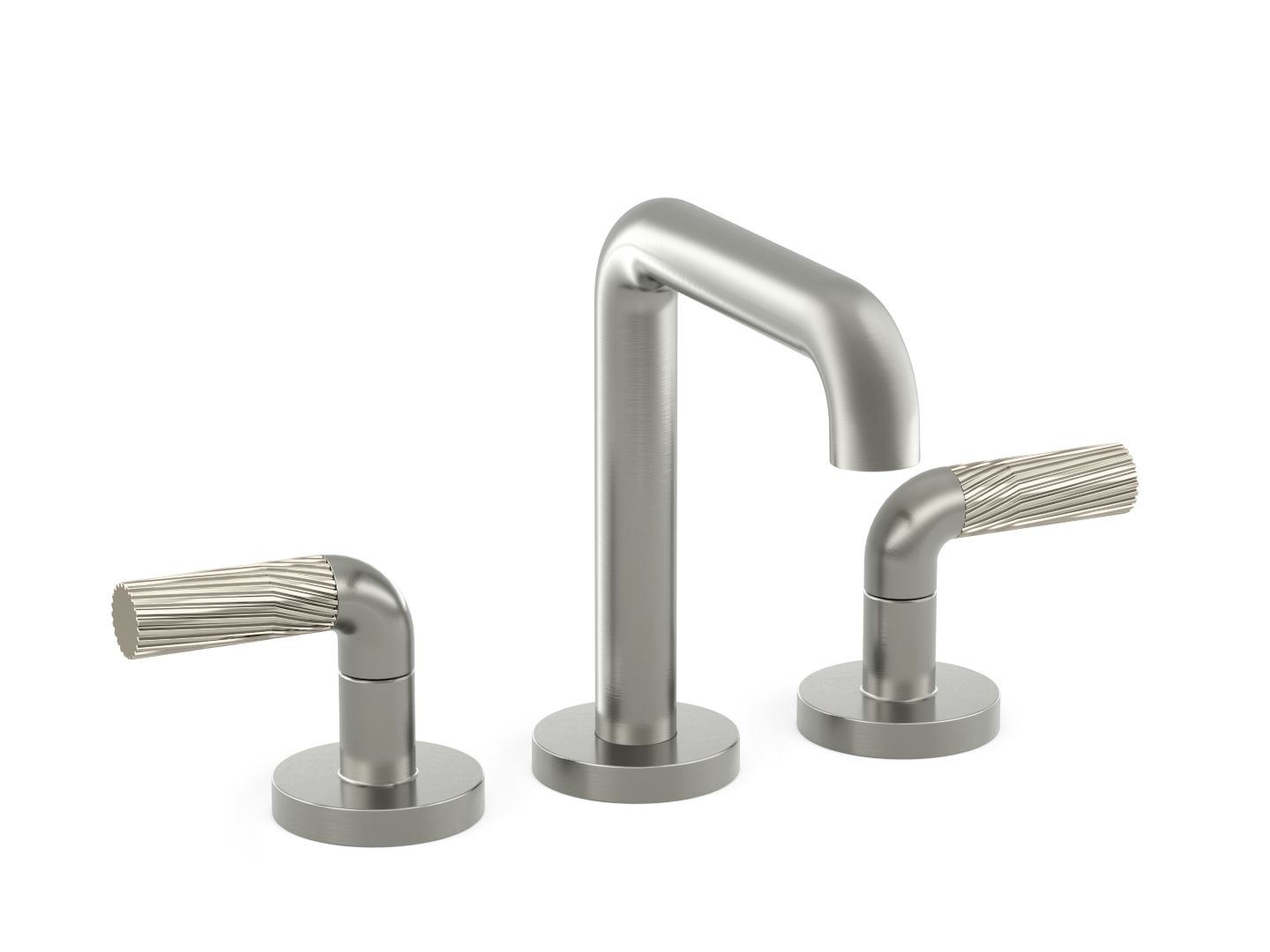 One Sink Faucet, Tall Spout, Armory Decorative Handles