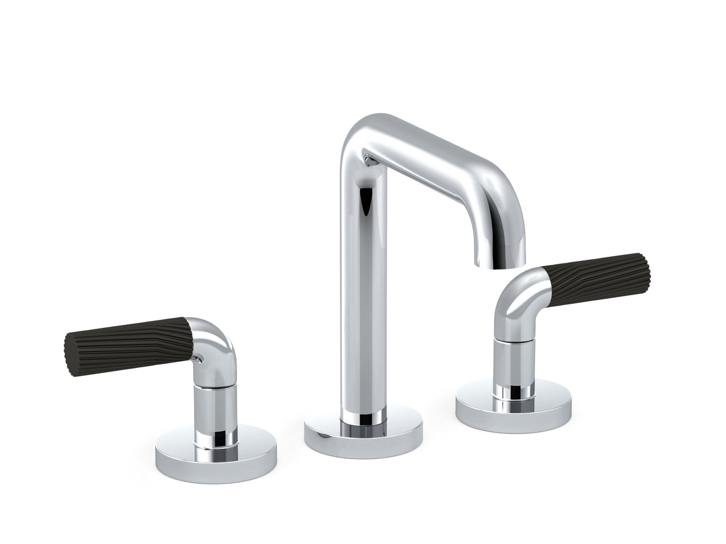 One Sink Faucet, Tall Spout, Armory Decorative Handles