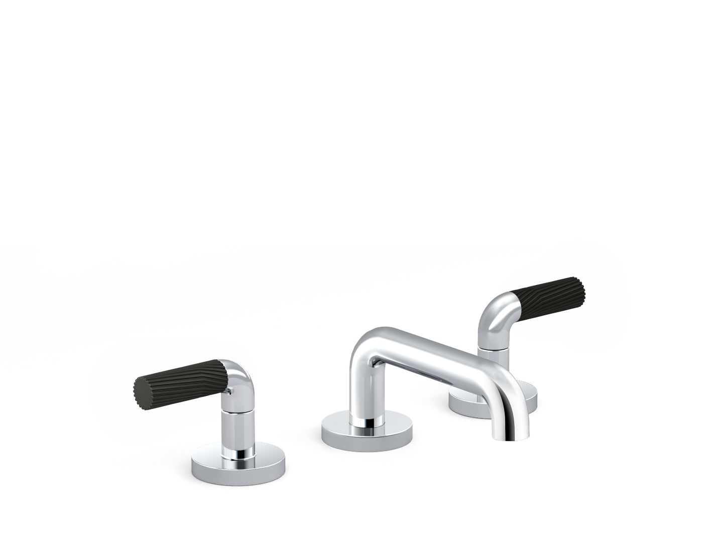 One Sink Faucet, Low Spout, Armory Decorative Handles