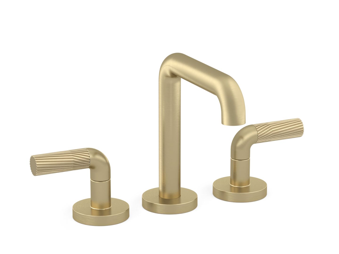 One Sink Faucet, Tall Spout, Armory Decorative Handles