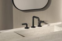 Sink faucet, tall spout, Armory decorative handles 2