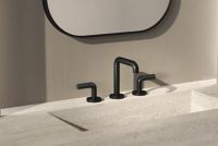 Sink Faucet, Tall Spout, Armory Decorative Handles 1