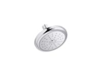 Round Contemporary Showerhead with Arm 0