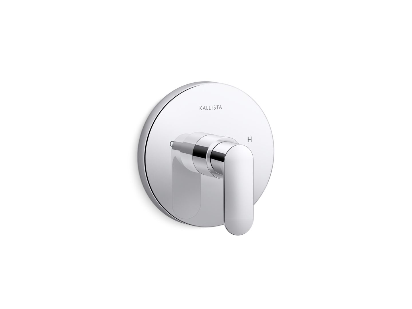002® Thermostatic trim, lever handle