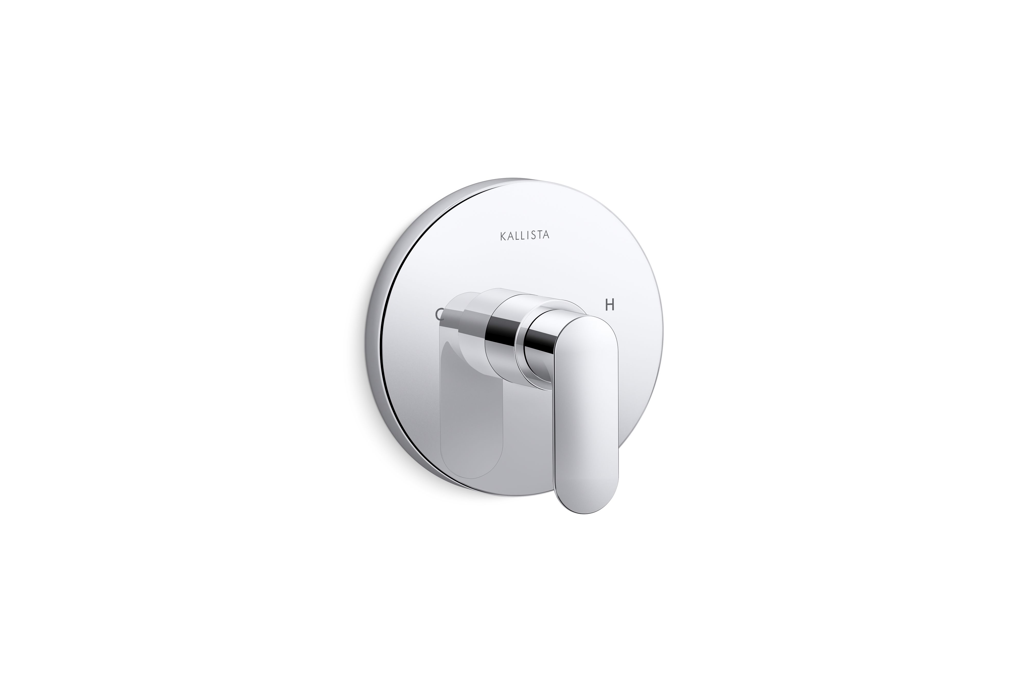 002® — Thermostatic trim, lever handle