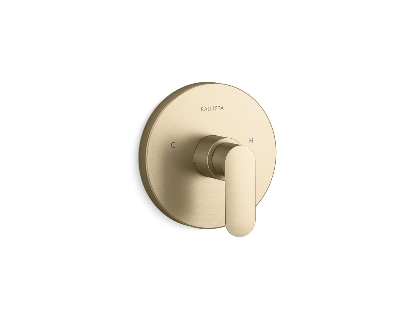 002® Thermostatic trim, lever handle