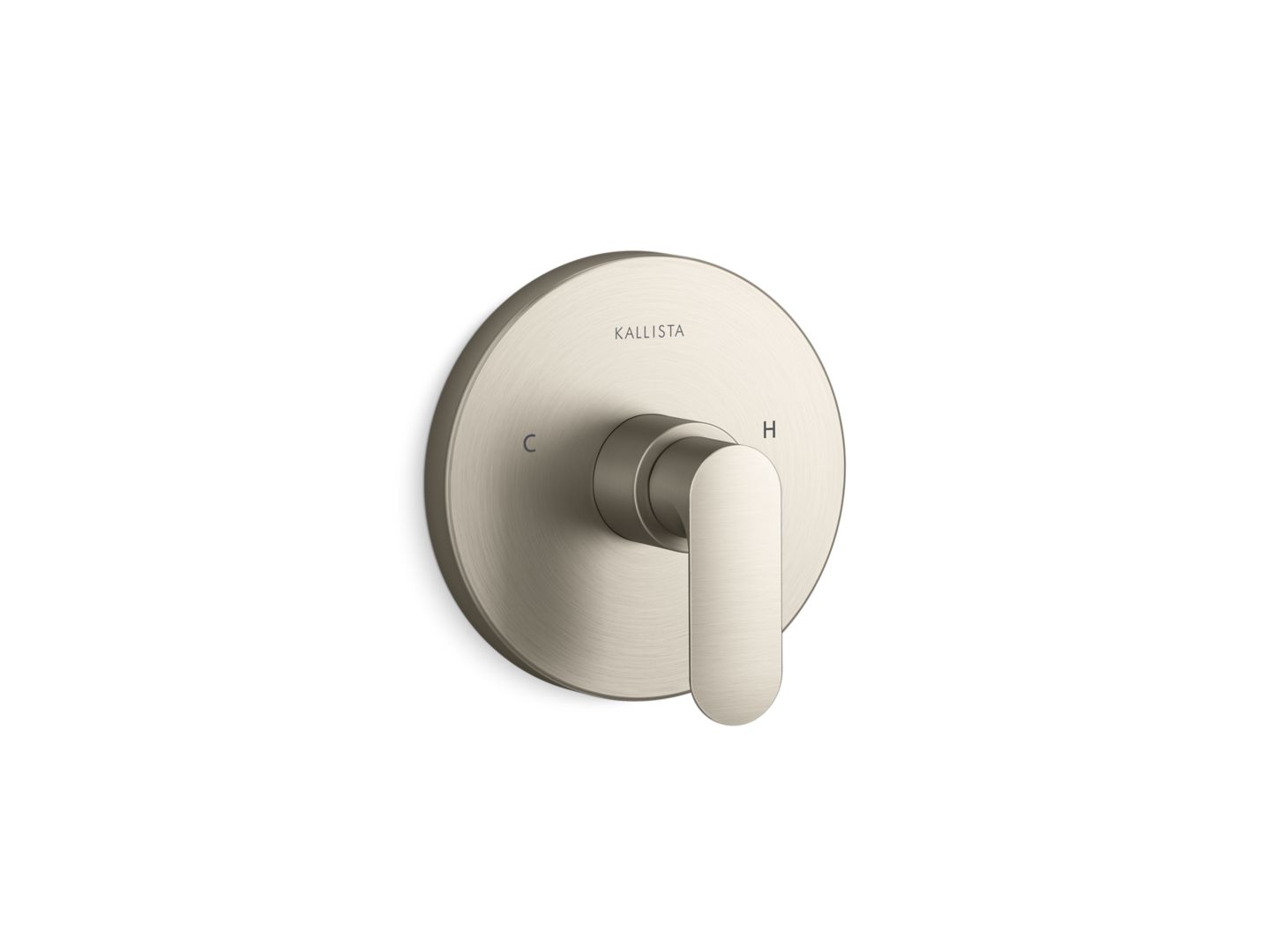 002® Thermostatic trim, lever handle