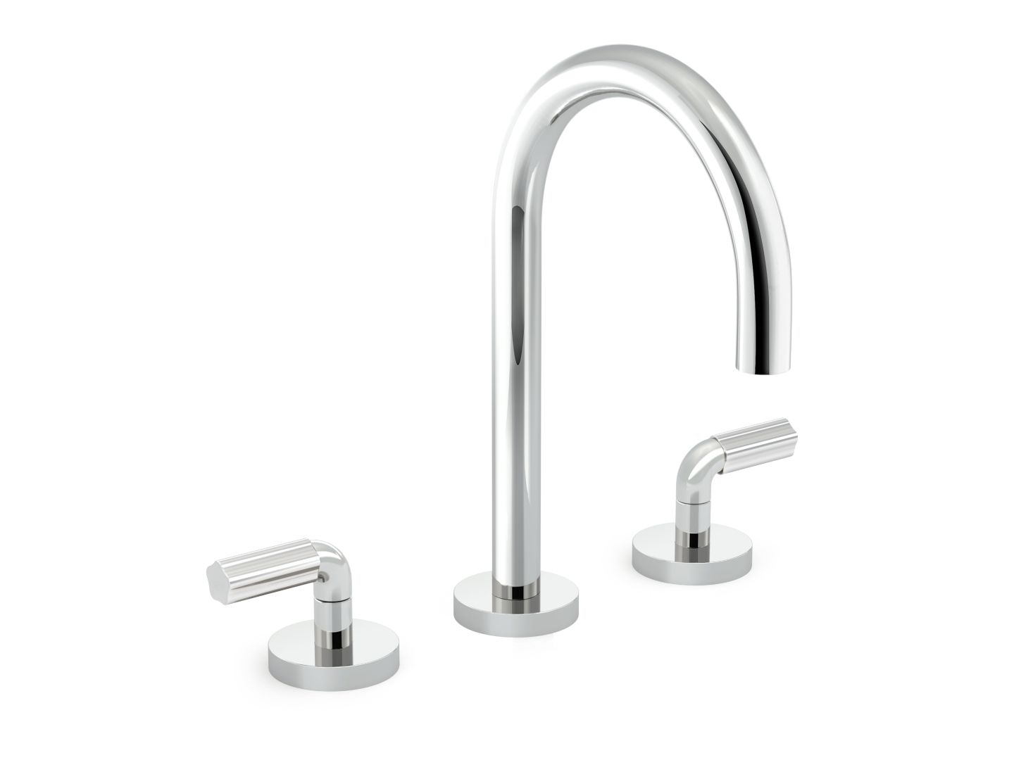 One™ Sink faucet, gooseneck spout, FP5 decorative handles