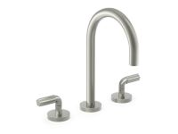 Sink faucet, gooseneck spout, FP5 decorative handles 0