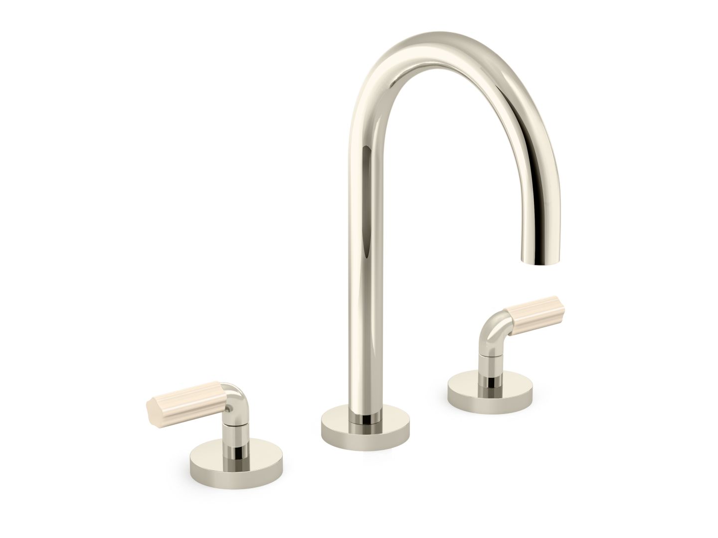 One™ Sink faucet, gooseneck spout, FP5 decorative handles
