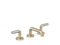 One Sink Faucet, Low Spout, P.E. Guerin Decorative Handles 0