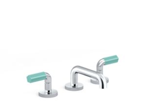 Sink faucet, low spout, FP5 decorative handles