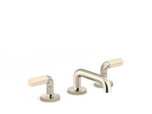 Sink faucet, low spout, FP5 decorative handles