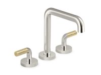 One Deck-Mount Bath Faucet, P.E. Guerin Handles 0