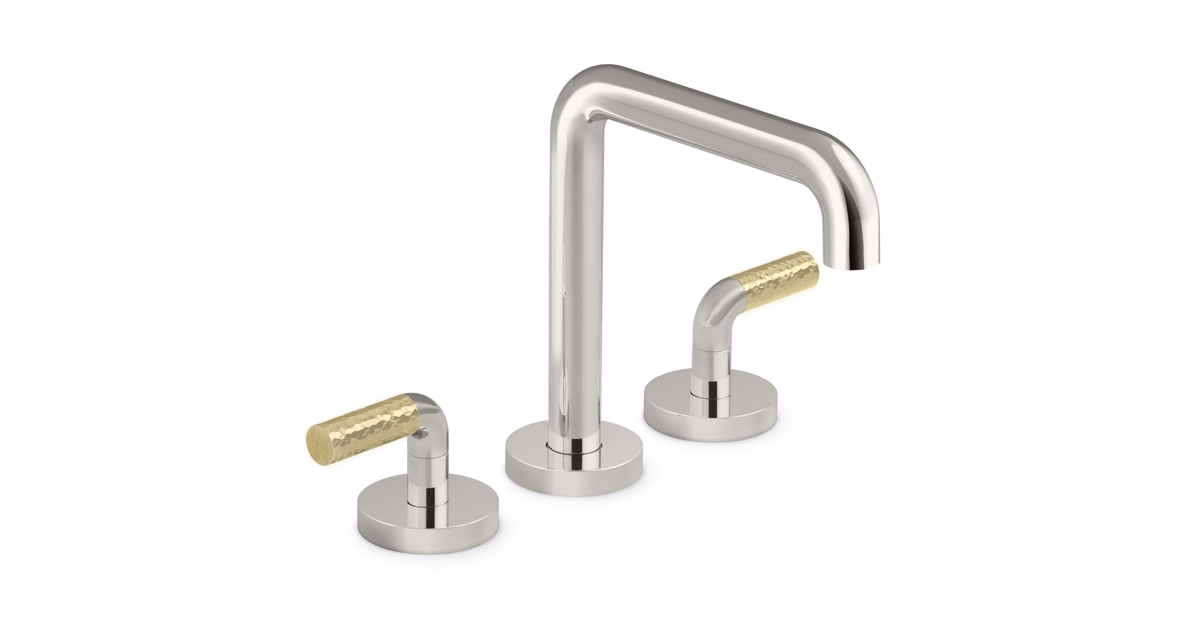 One™ — Deck-mount bath faucet, P.E. Guerin handles #2