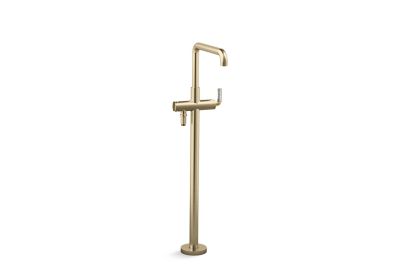 One Freestanding Bath Faucet, P.E. Guerin handles, Less Handshower