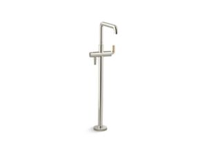 One Freestanding Bath Faucet, Less Handshower, P.E. Guerin Handle