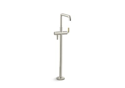 One Freestanding Bath Faucet, P.E. Guerin handles, Less Handshower