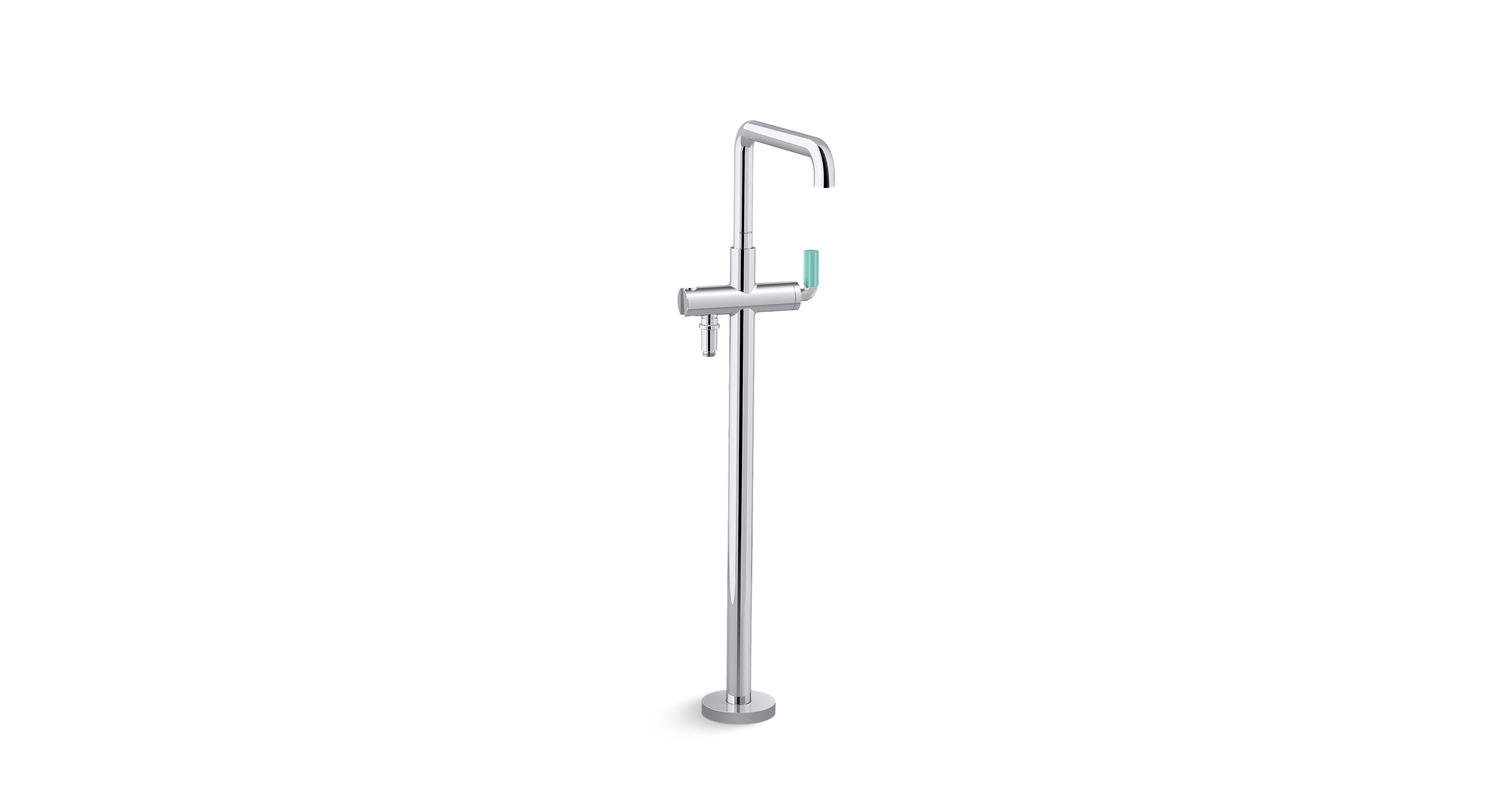 One™ — One Freestanding Bath Faucet, FP5 Handle, Less Handshower #3