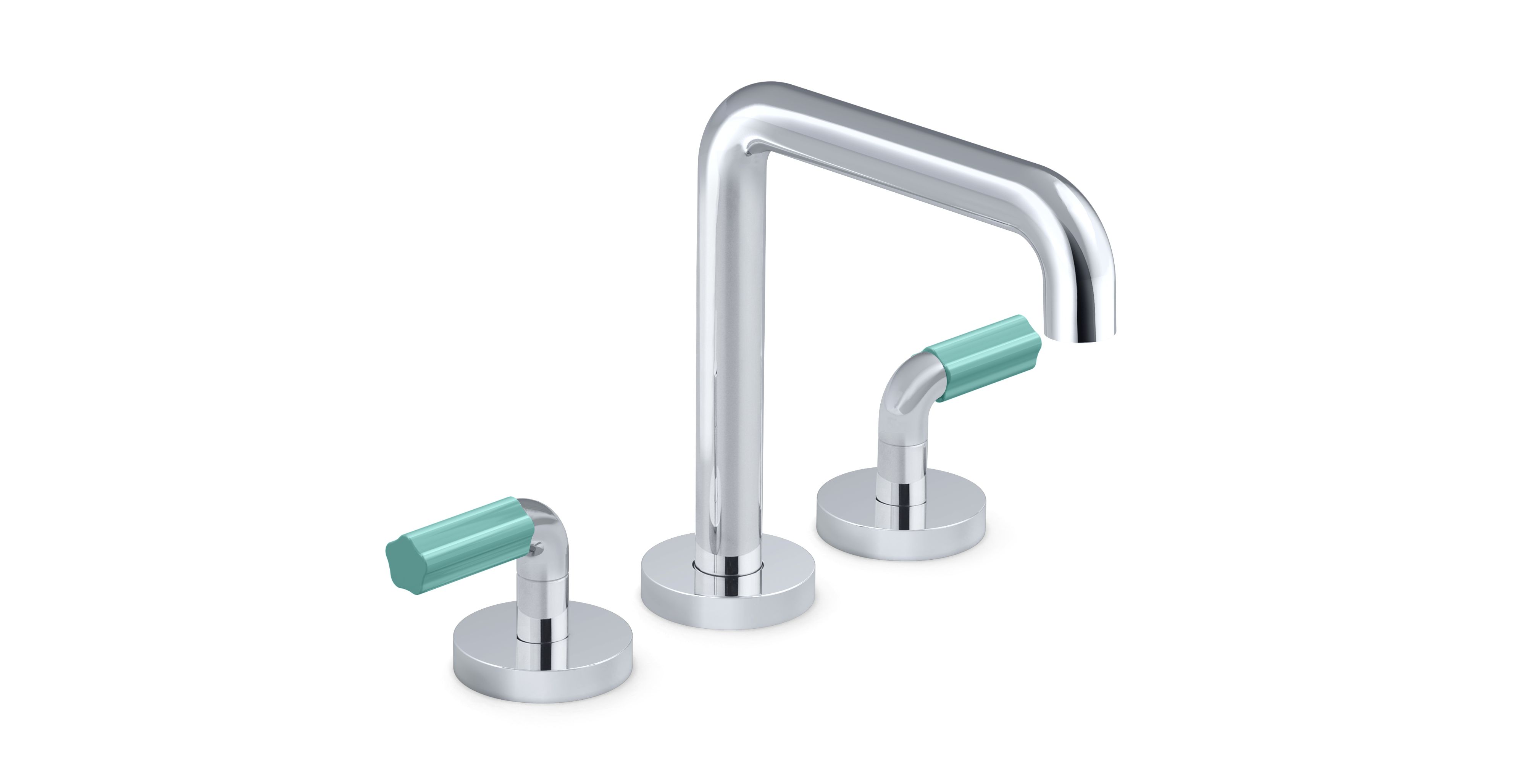One™ — Deck-mount bath faucet, FP5 handles