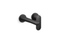 Wall Mount Single Control Sink Faucet, Lever Handle 0