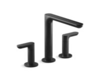 Deck-Mount Bath Faucet, Lever Handles 0