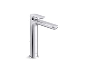 Single Control Sink Faucet, Tall Spout, Lever Handle