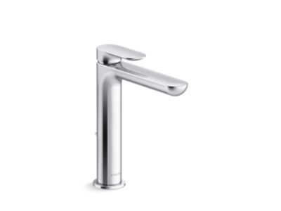 Single Control Sink Faucet, Tall Spout, Lever Handle