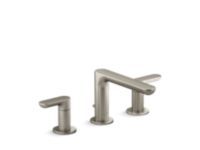 Widespread Sink Faucet, Low Spout, Lever Handles 1