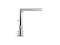 Widespread Sink Faucet, Tall Spout, Lever Handles 3