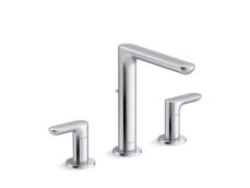002® Widespread Sink Faucet, Tall Spout, Lever Handles