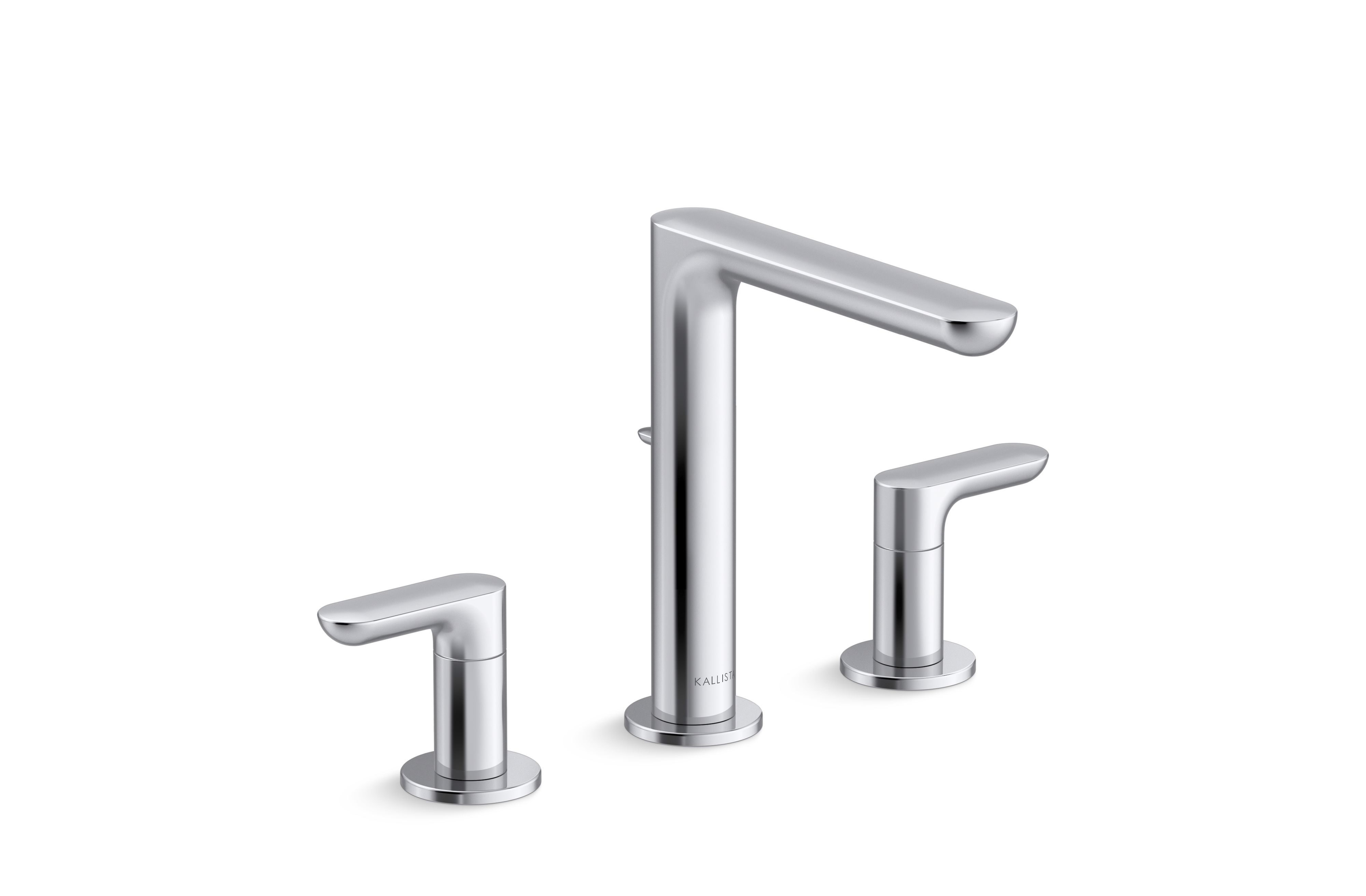 002® — Widespread Sink Faucet, Tall Spout, Lever Handles