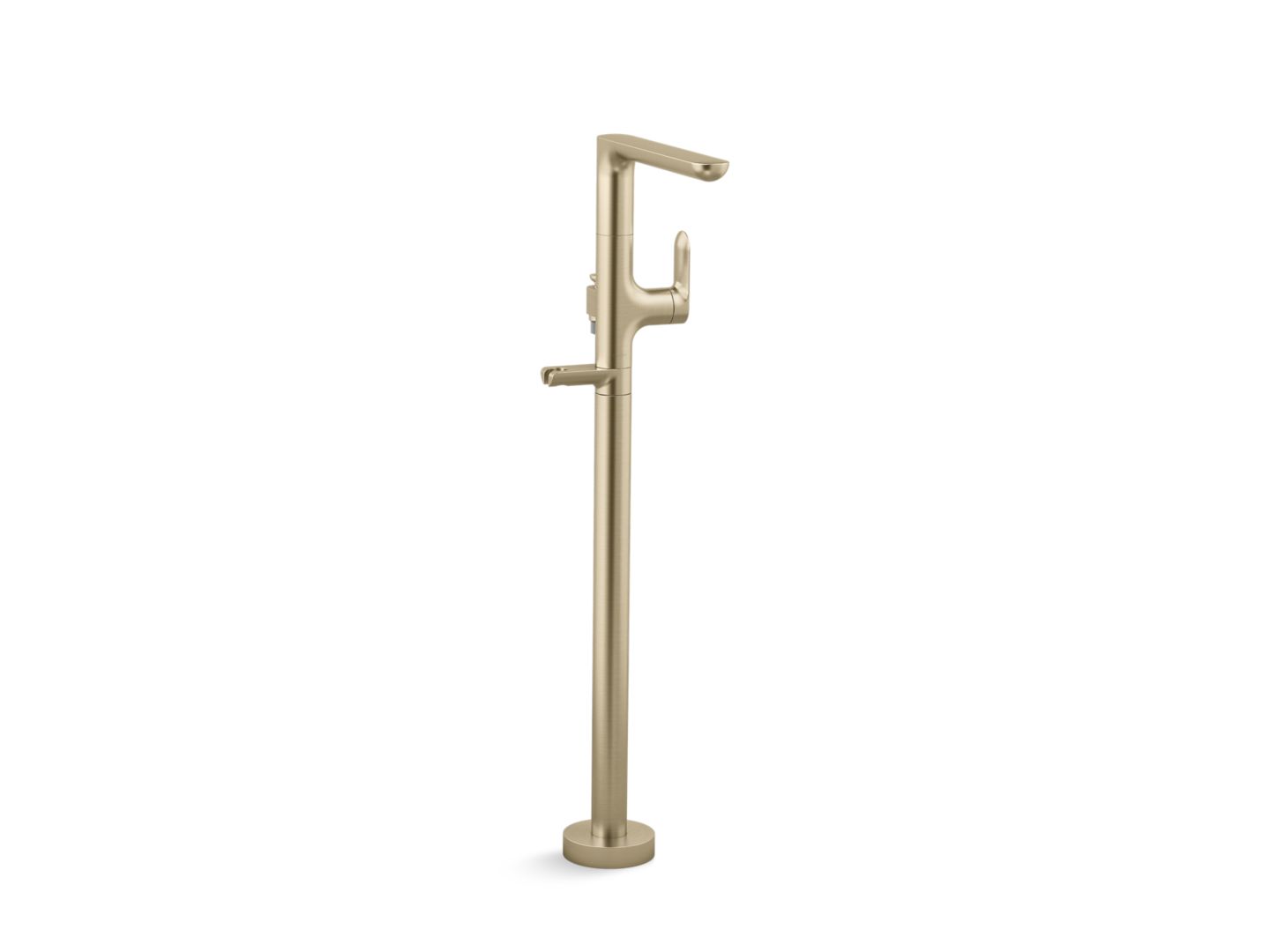 002® Freestanding, floor-mount bath faucet, less handshower