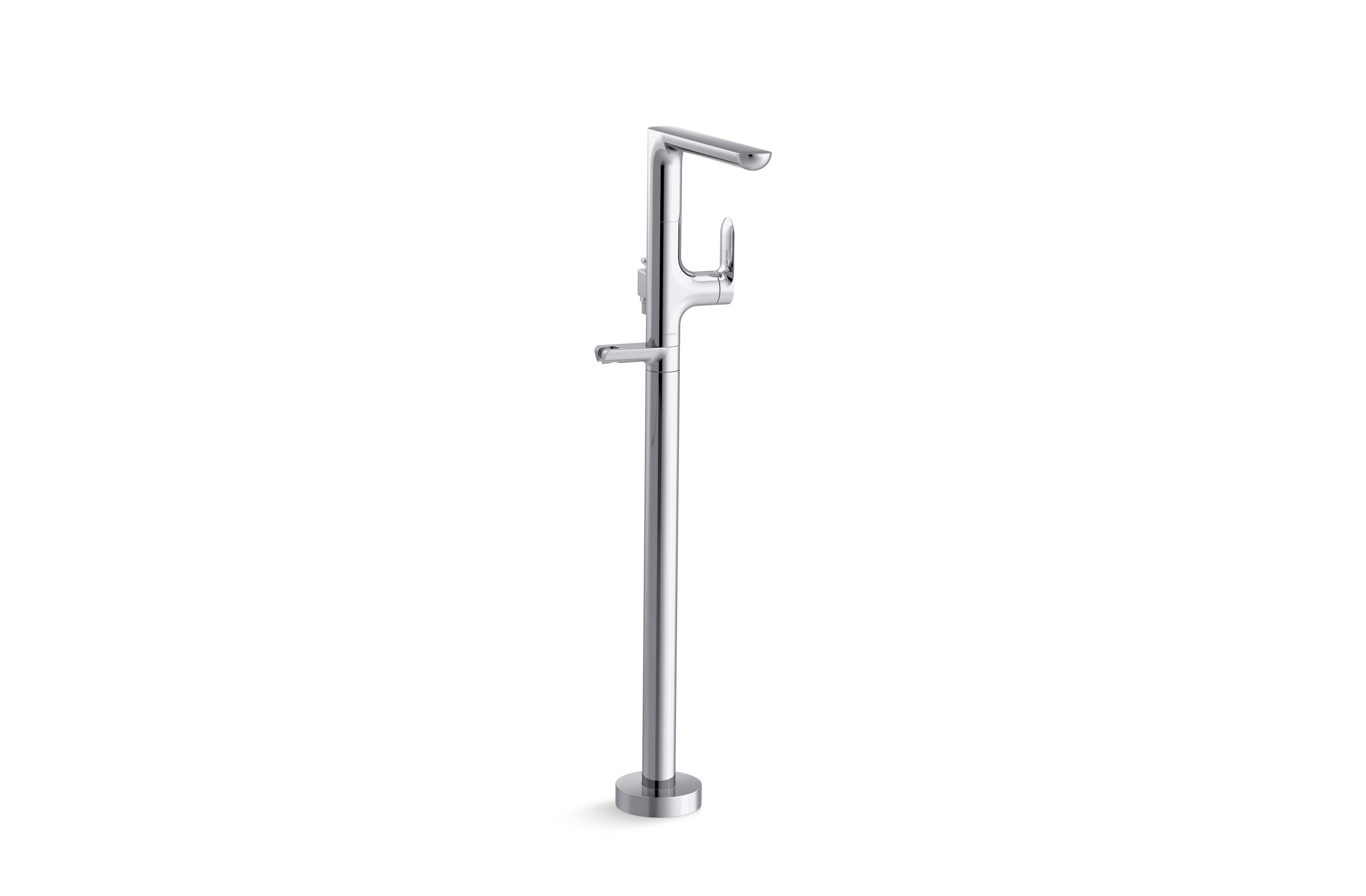 002® — Freestanding, floor-mount bath faucet, less handshower