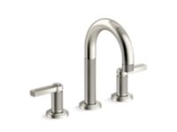Sink faucet, arch spout, lever handles 0