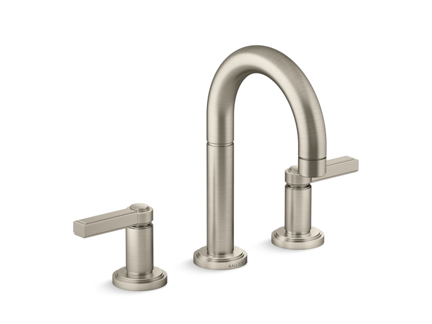 Vir Stil® Minimal Sink Faucet, Arch Spout, Lever Handles