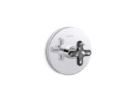 Thermostatic Trim, Zebra Jasper Cross Handle 0