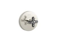 Thermostatic Trim, Zebra Jasper Cross Handle 0