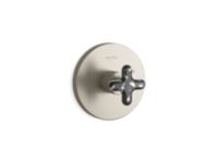 Thermostatic Trim, Zebra Jasper Cross Handle 0