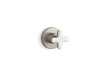 Volume Control Trim, White Carrara 0